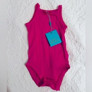 3-6 month NWT posh peanut bamboo bodysuit baby girl